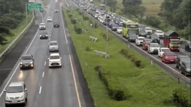 Pemberlakuan One Way Nasional di Arus Mudik 2025