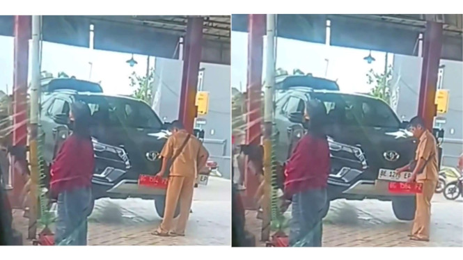 ASN Terciduk Ganti Mobil Pelat Merah Fortuner jadi Pelat Pribadi,