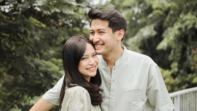 Hanggini dan Luthfi Aulia
