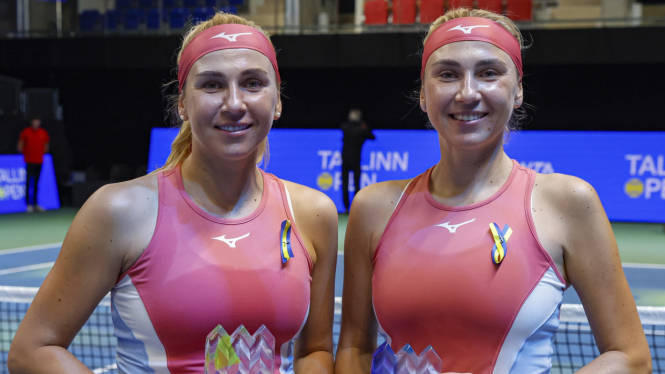 VIVA Militer: Bintang tenis Ukraina, Lyudmyla dan Nadiia Kichenok