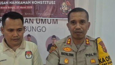 Kapolres Bungo, AKBP Natalena Eko Cahyono dan KPU Bungo 