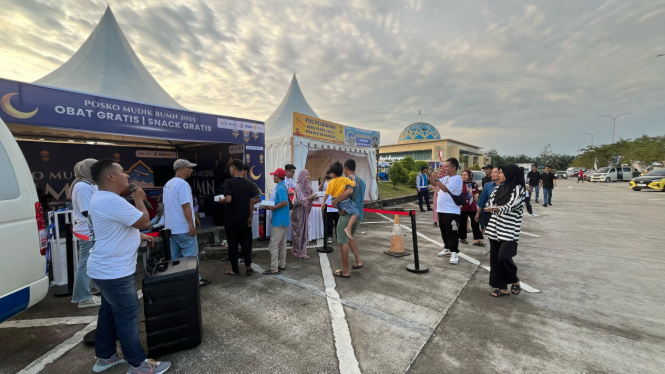 Posko Mudik BUMN PNM.
