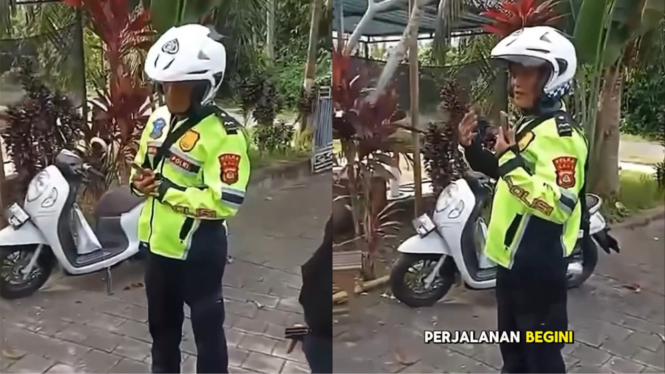 Viral Polisi Ini Diduga Mabuk dan Ngebut saat Nyepi Berujung Ditangkap Warga