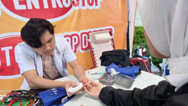 Booth Entrostop Emergency STOOOOOP! Kejutan Diare fokus di 45 titik area mudik