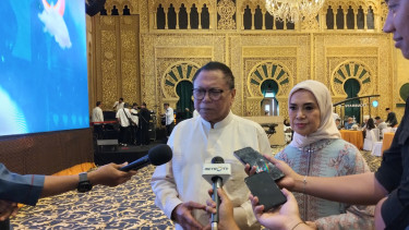Ketua Umum Partai Hanura, Oesman Sapta (OSO)