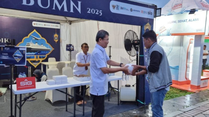 Posko Mudik BNI.