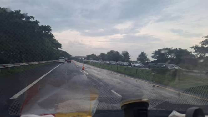 Tol Cipali arah Cirebon VIVA/Muhammad AR