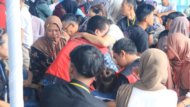 Suasana Haru di Rutan Serang Saat Idul Fitri 2015