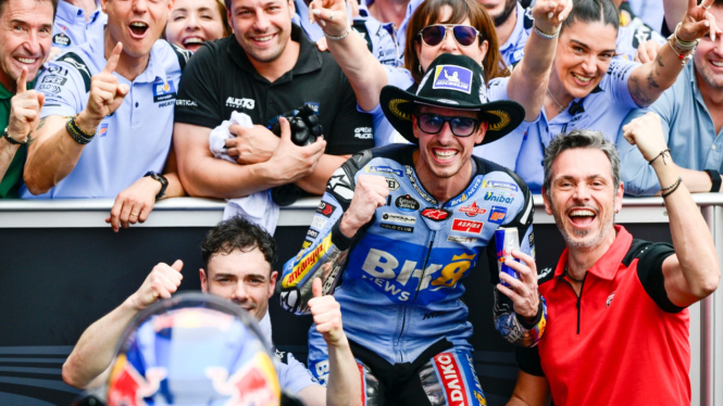Pembalap Gresini Racing, Alex Marquez