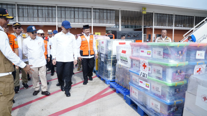 Bantuan Kemanusiaan dari Indonesia untuk Myanmar (Doc: Kemlu RI)