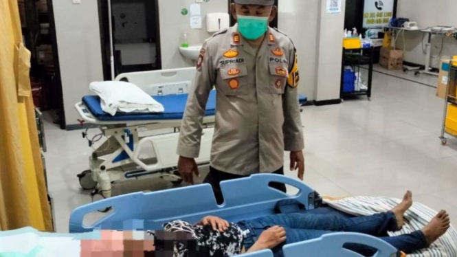 Korban dirawat di RS di Blitar, Jawa Timur