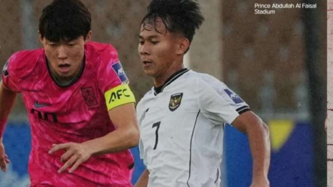 Timnas Indonesia U-17 vs Korea Selatan U-17