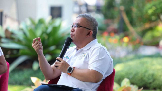 Ketua Badan Promosi Pariwisata Kota Bandung, Arief Bonafianto