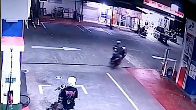 Motor mendadak standing usai isi BBM