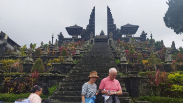 Pura Agung Besakih di Karangasem Bali