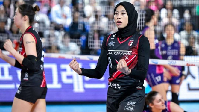 Pemain Red Sparks Megawati Hangestri