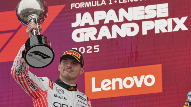 Pembalap Red Bull Max Verstappen