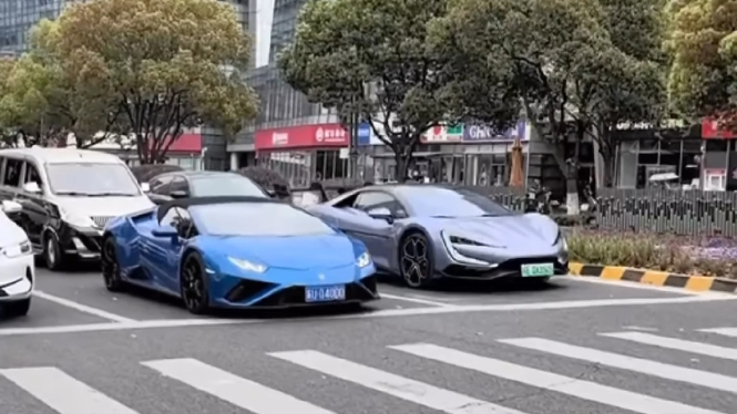Yangwang U9 meledek Lamborghini Huracan