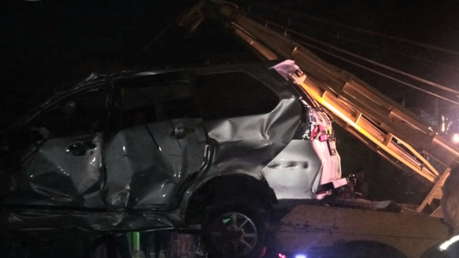 Lakalantas Kereta Api kontra mobil di Kabupaten Asahan.(istimewa/VIVA)