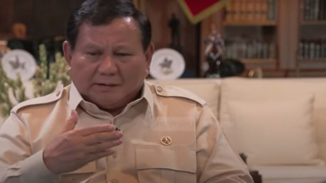 Presiden RI Prabowo Subianto.