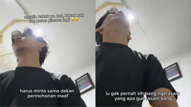 Viral Seorang Adik Marahin Abangnya yang Jadi Tulang Punggung Keluarga