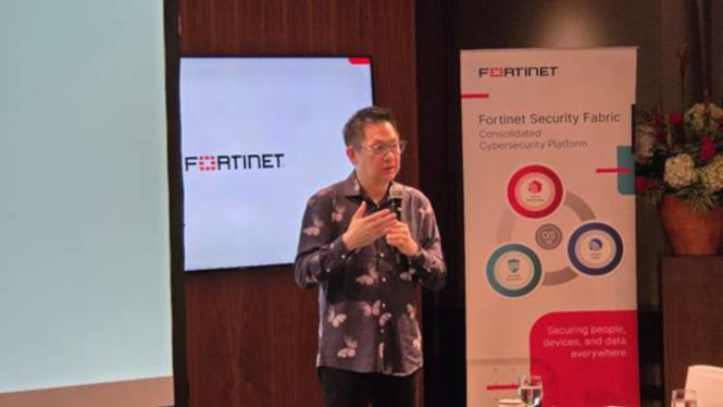 Country Director Fortinet Indonesia, Edwin Lim.