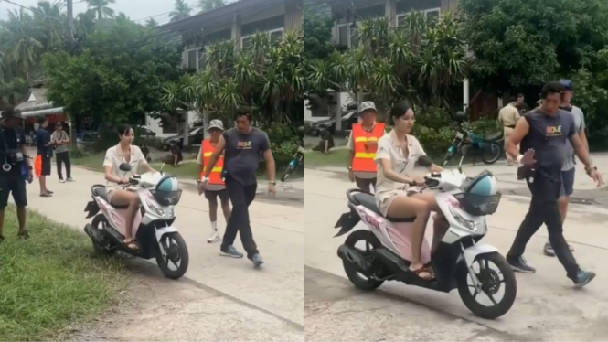 Viral Momen Detik-detik Lisa BLACKPINK Mengendarai Beat Karbu