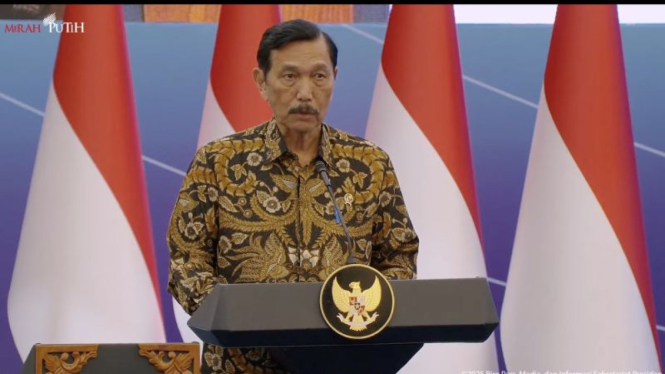 Ketua Dewan Ekonomi Nasional (DEN) Luhut Pandjaitan