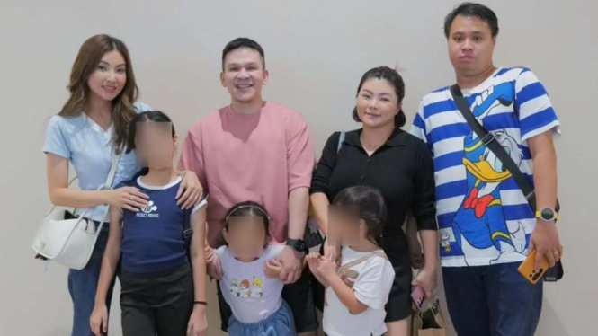 Jordi Onsu, Sarwendah dan Anak-Anaknya