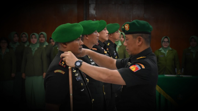 VIVA Militer: Brigjen TNI Bambang Sujarwo pimpin sertijab dua dandim
