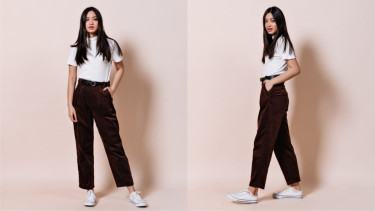Ilustrasi Outfit Sederhana