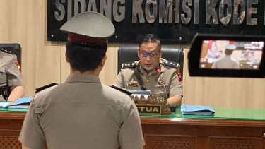 Sidang etik Brigadir AK, Oknum Polisi pembunuh bayi 