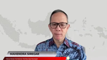 Ketua Dewan Komisioner Otoritas Jasa Keuangan (OJK), Mahendra Siregar