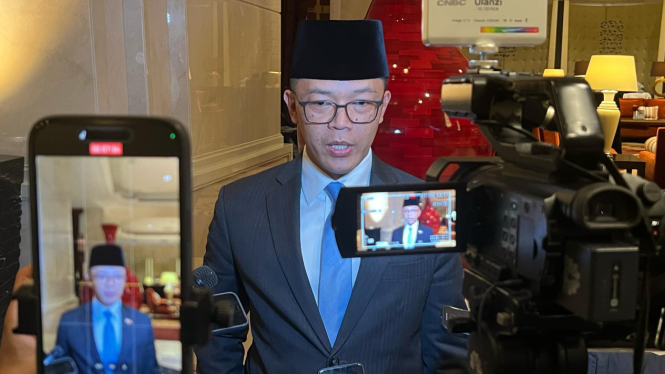 Menteri Luar Negeri (Menlu), Sugiono di Ankara, Turki (sumber foto: Chandra - Biro Pers Sekretariat Presiden)