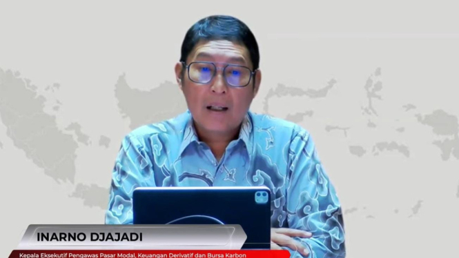 Kepala Eksekutif Pengawas Pasar Modal, Keuangan Derivatif, dan Bursa Karbon OJK, Inarno Djajadi