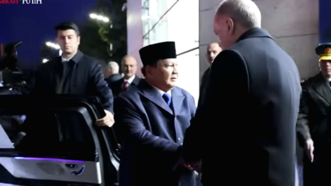Mobil tunggangan Presiden Prabowo selama di Turki