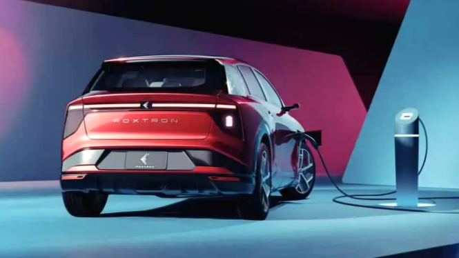 Mobil EV konsep Foxconn