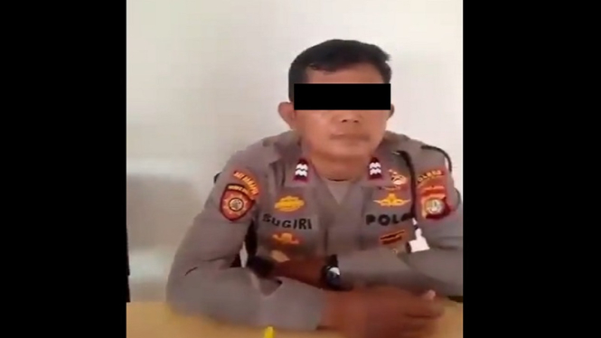Oknum Polisi di Cisauk diamuk pria karena meraba paha istrinya 
