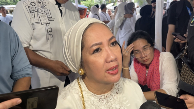 Petty Tunjungsari, anak Titiek Puspa. Foto: Isra Berlian
