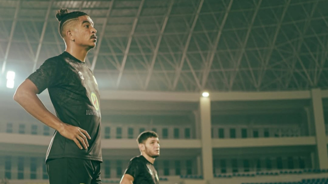 Salah satu legiun asing milik PS Barito Putera, Anderson Nascimento, yang digosipkan tengah dilirik tiga tim promosi Liga 1 Indonesia musim 2025/2026 - Foto Dok Barito Putera