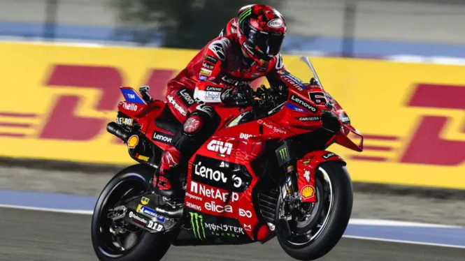 Francesco Bagnaia di MotoGP Qatar