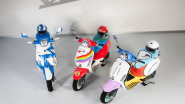 Vespa Elettrica Edisi Spesial Olimpiade Italia 2025