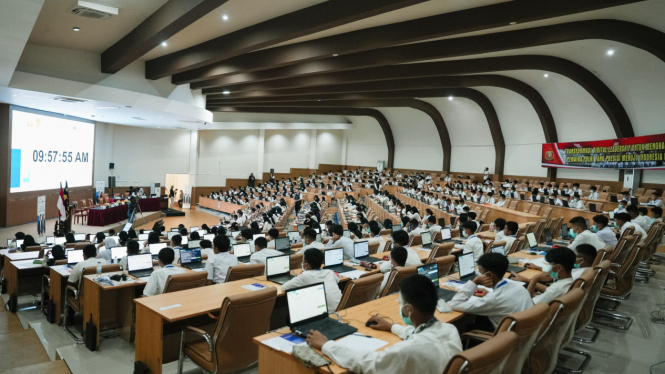 Calon siswa Akademi Kader Bangsa (AKB) ikuti seleksi pusat