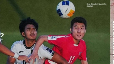 Duel Timnas Indonesia U-17 vs Korea Utara U-17