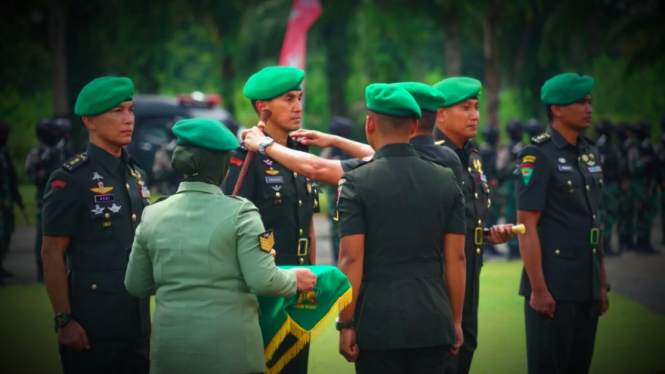 VIVA Militer: Letkol Inf Zierda Aulia Salam jadi Dandim Tanah Bumbu
