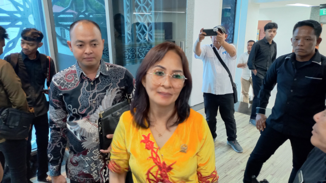 Anggota DPRD Sumut, Megawati Zebua.(B.S.Putra/VIVA)