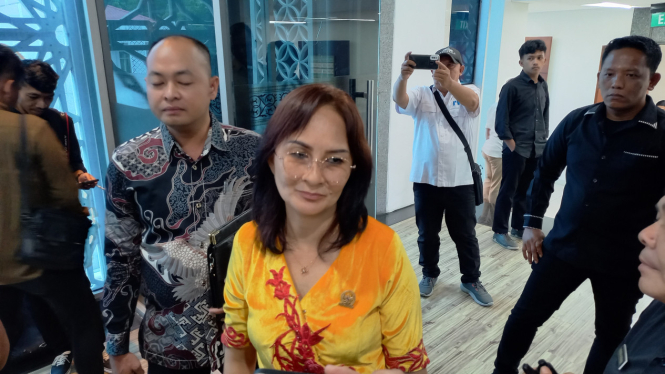 Anggota DPRD Sumut, Megawati Zebua.(B.S.Putra/VIVA)