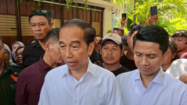 Jokowi soal pertemuanndengan TPUA di rumahnya.