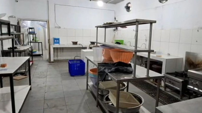 Kondisi mitra dapur Makan Bergizi Gratis (MBG) di kawasan Kalibata