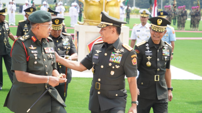 VIVA Militer: Panglima TNI sambut Panglima Angkatan Bersenjata Malaysia